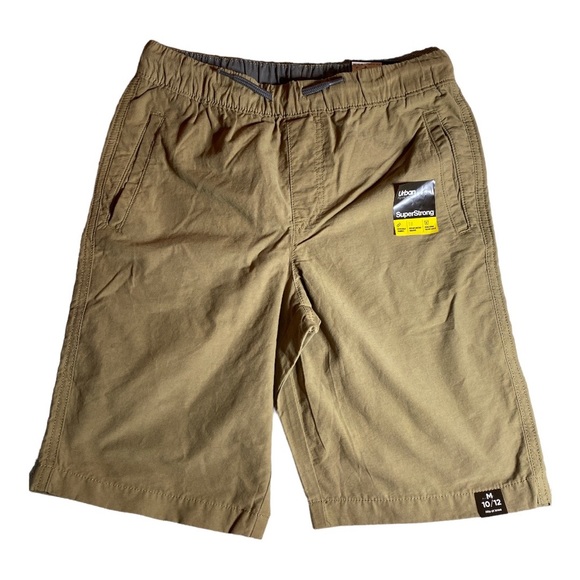 NWT Urban Pipeline Boy’s Tan Pull On Shorts Size 10-12 [K81] - Picture 1 of 4